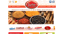 Desktop Screenshot of darbarfoods.com